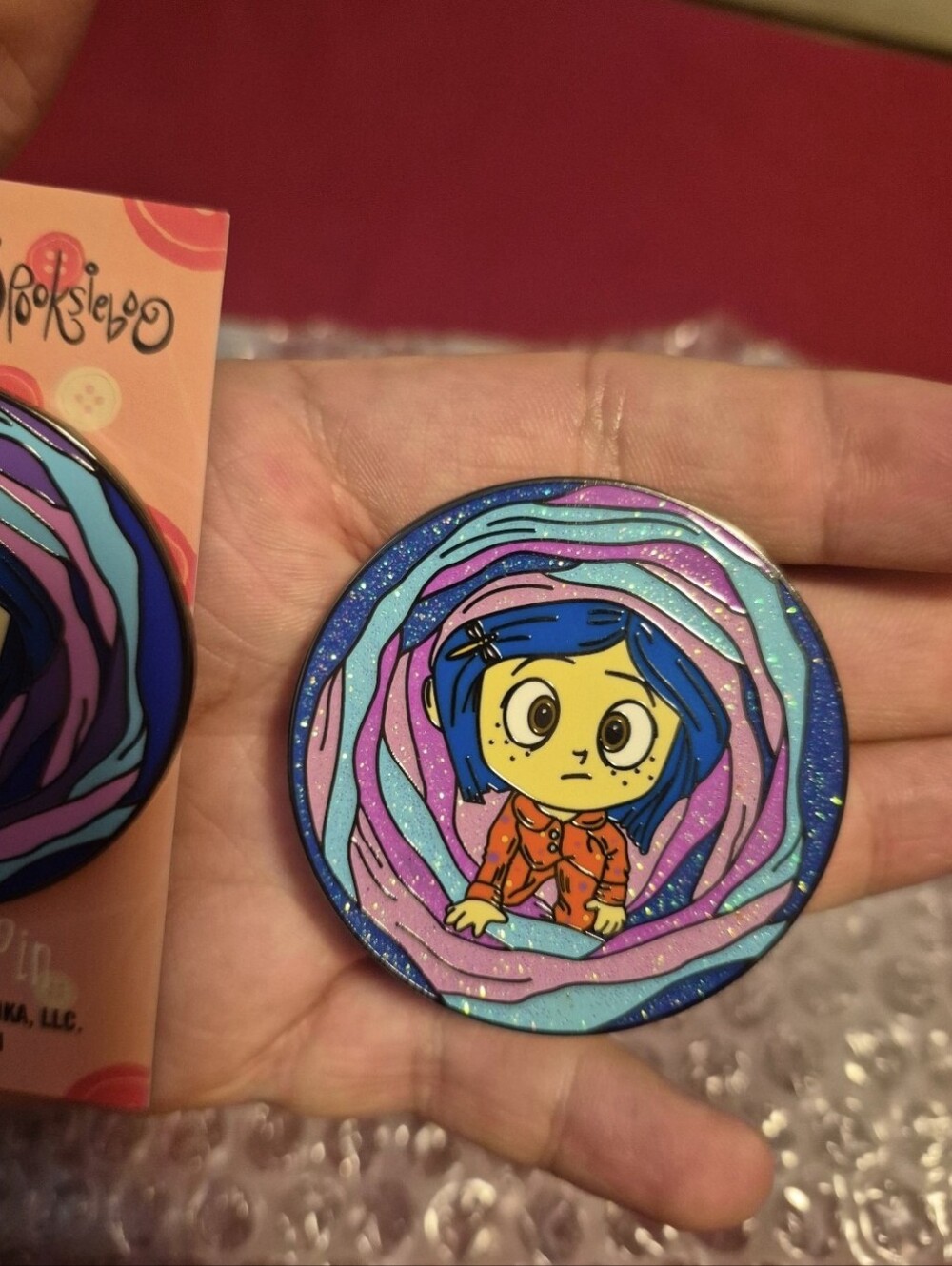 Coraline tunnel pin